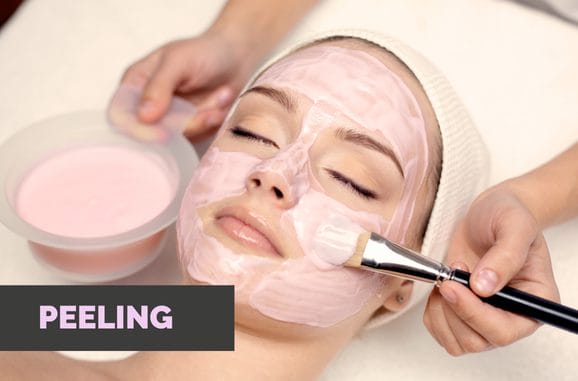 Traitements de peeling pour l'exfoliation et le renouvellement cellulaire