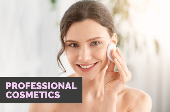 Professional cosmetics for advanced aesthetic treatments
