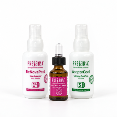 RenovaPeel, AseptyCool y Dermo-Repair sin cajas